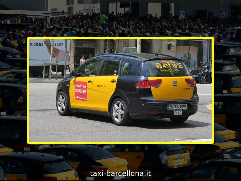 Prezzi dei Taxi a Barcellona