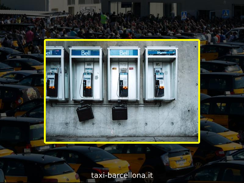 Numeri dei servizi taxi a Barcellona