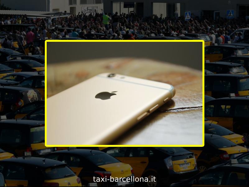Telefono dei Taxi a Barcellona